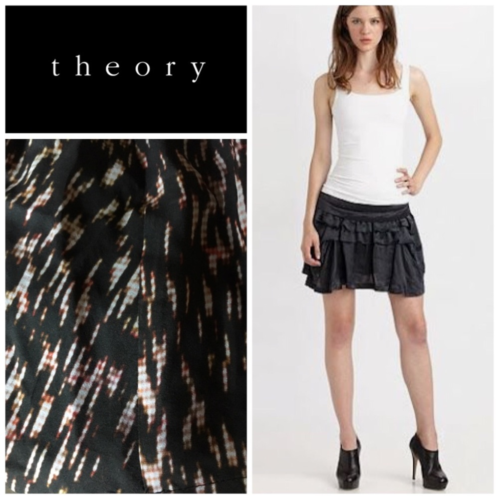 Theory Wimin flames skirt